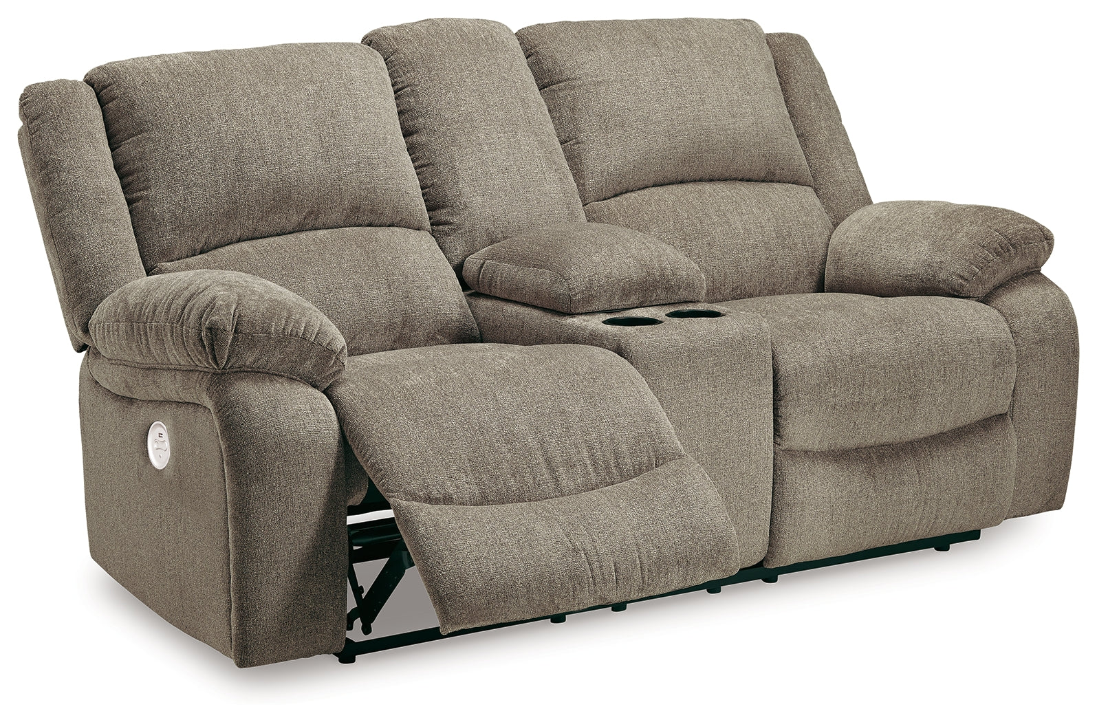 Draycoll Reclining Sofa and Power Reclining Loveseat