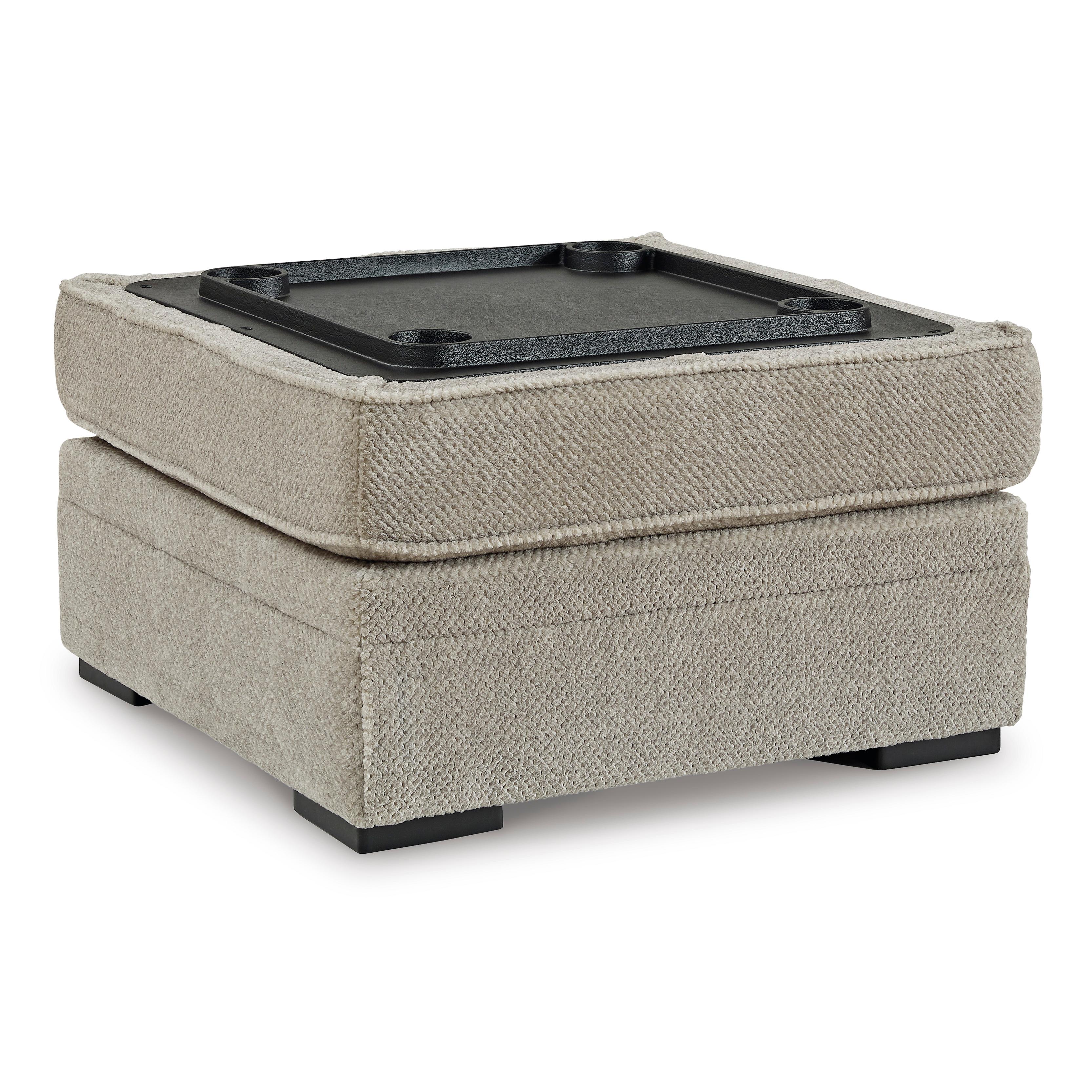 Calnita Fabric Storage Ottoman - MyWaynesHome #