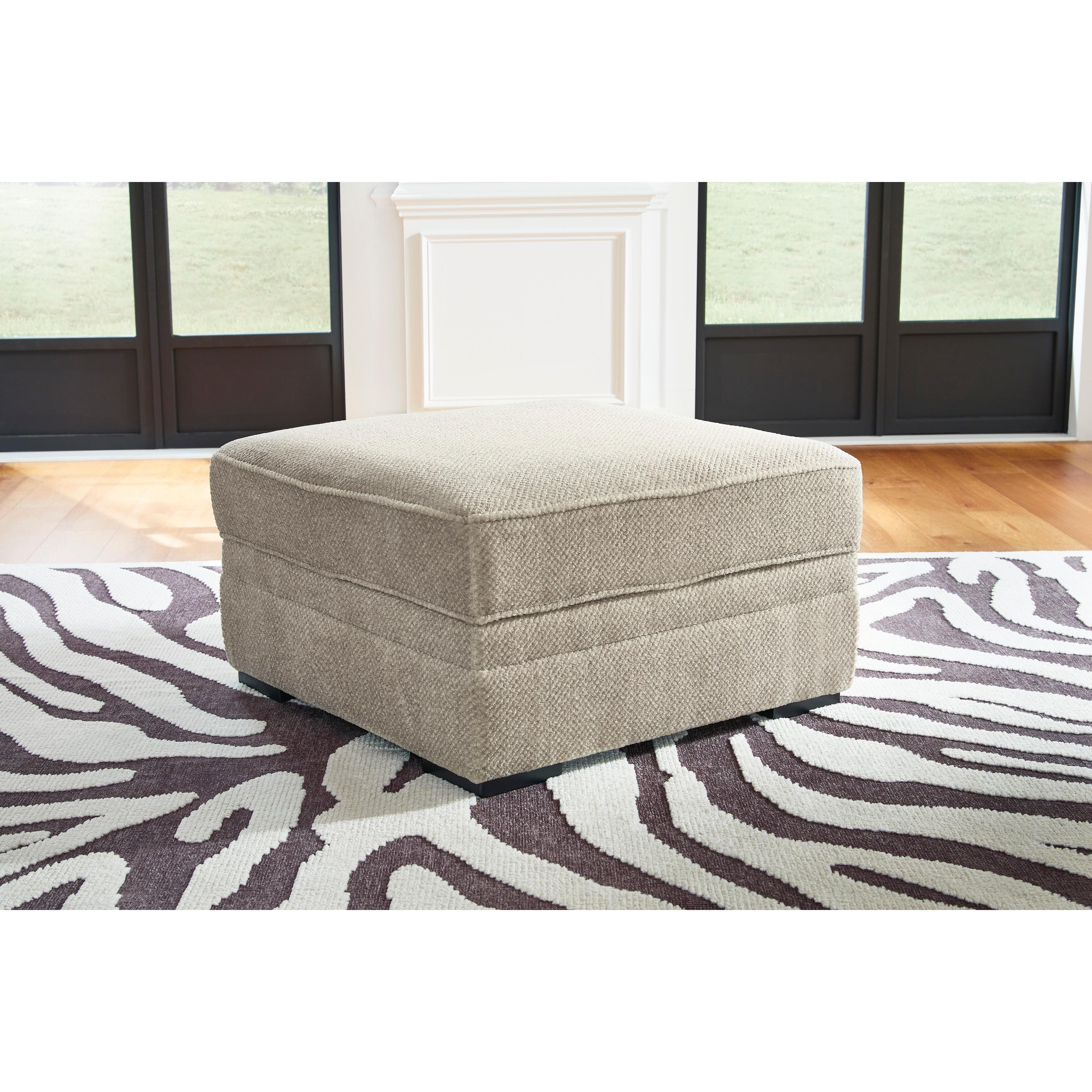 Calnita Fabric Storage Ottoman - MyWaynesHome #