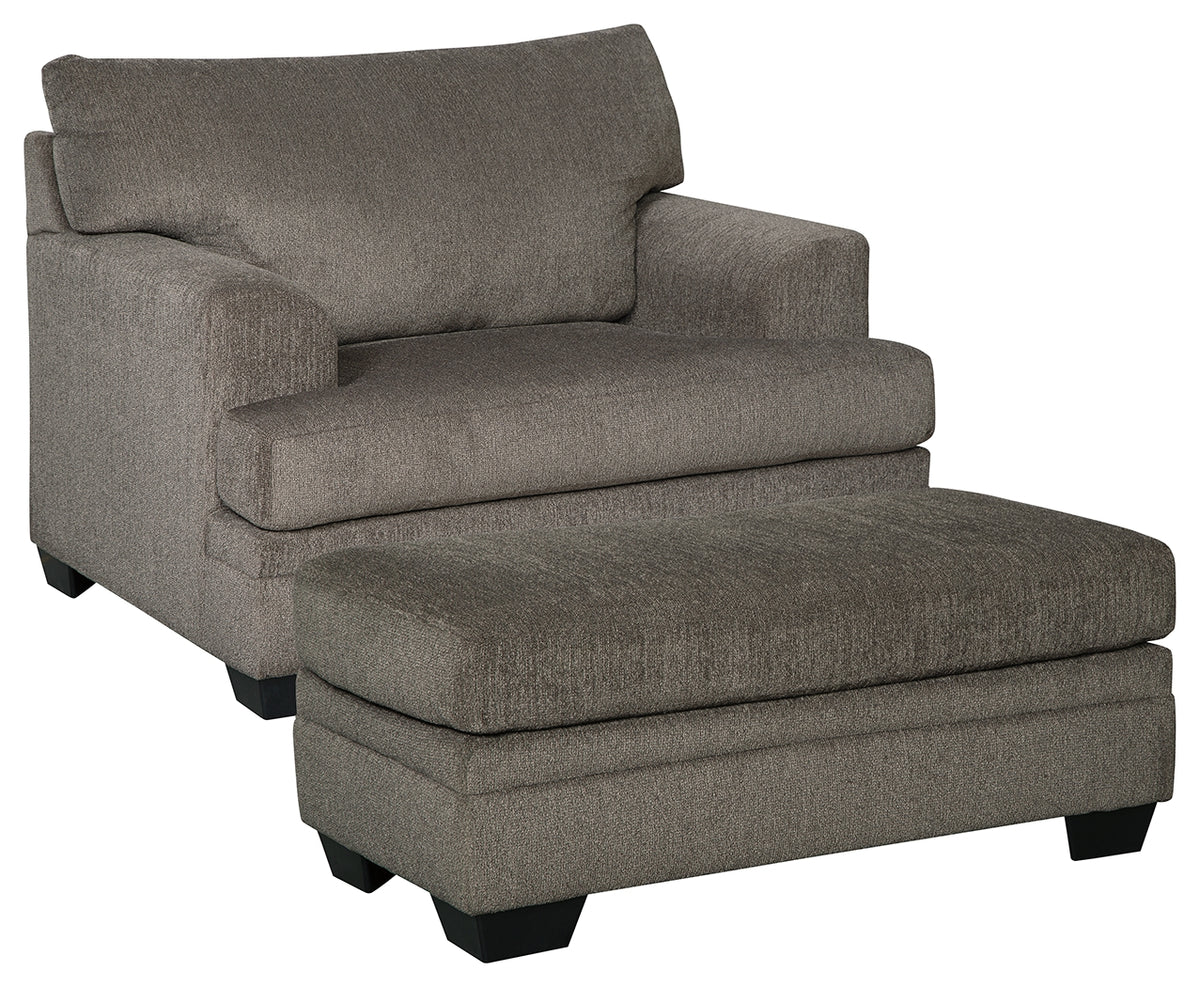 Dorsten Oversized Chair and Ottoman
