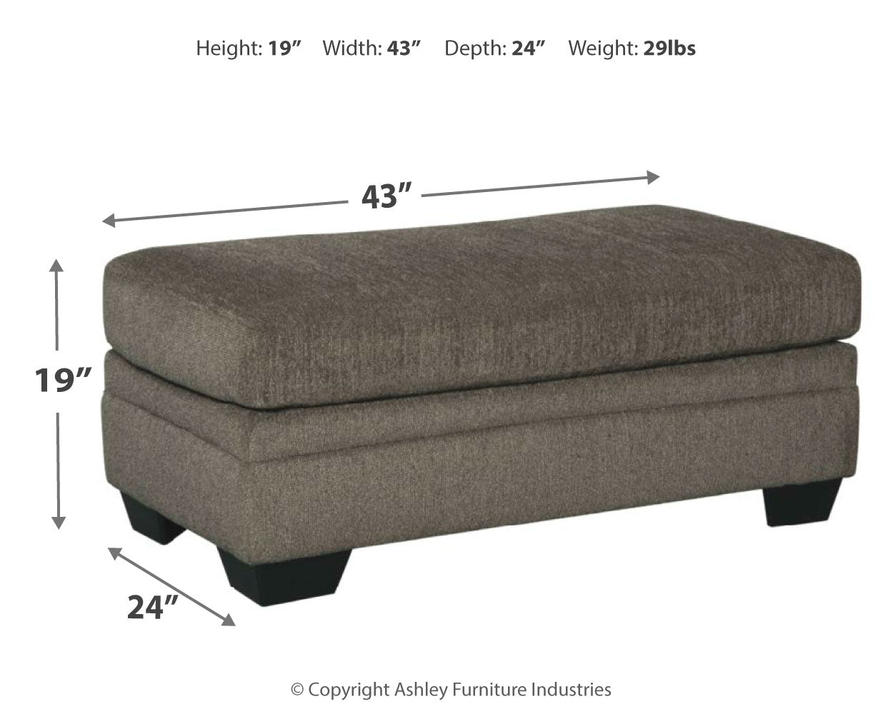 Dorsten Oversized Chair and Ottoman