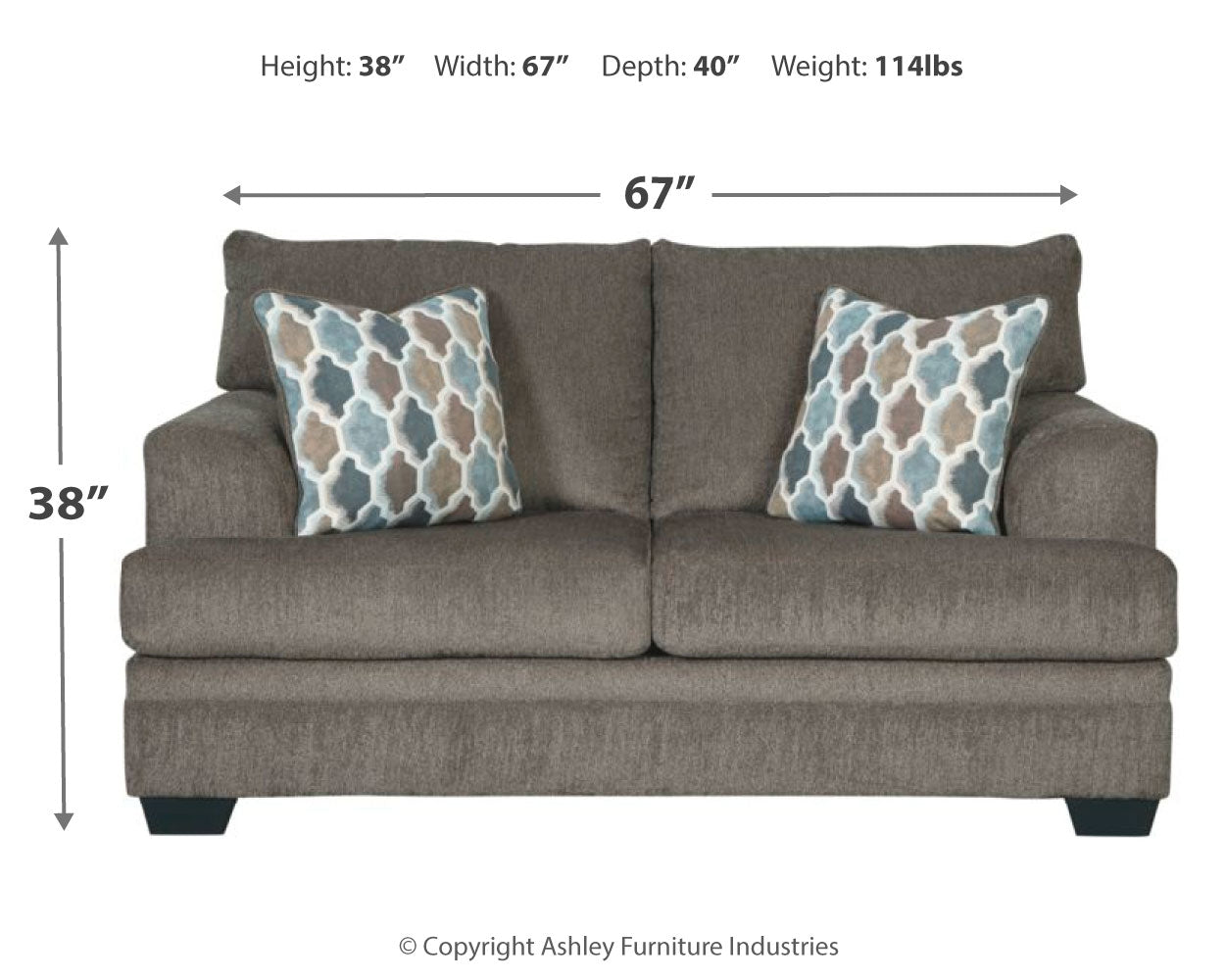 Dorsten Sofa and Loveseat