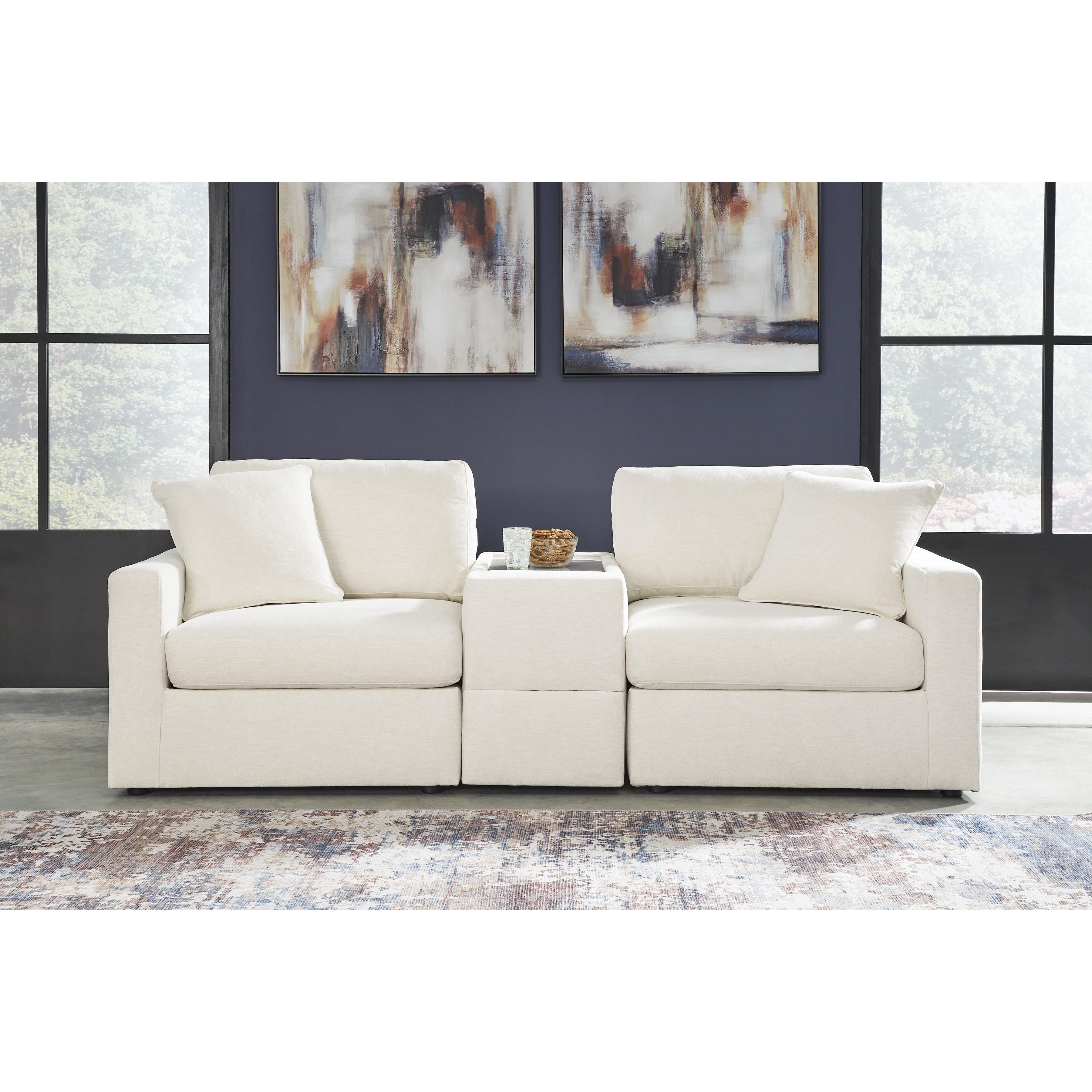 Modmax 3-Piece Sectional with Storage Console - MyWaynesHome #