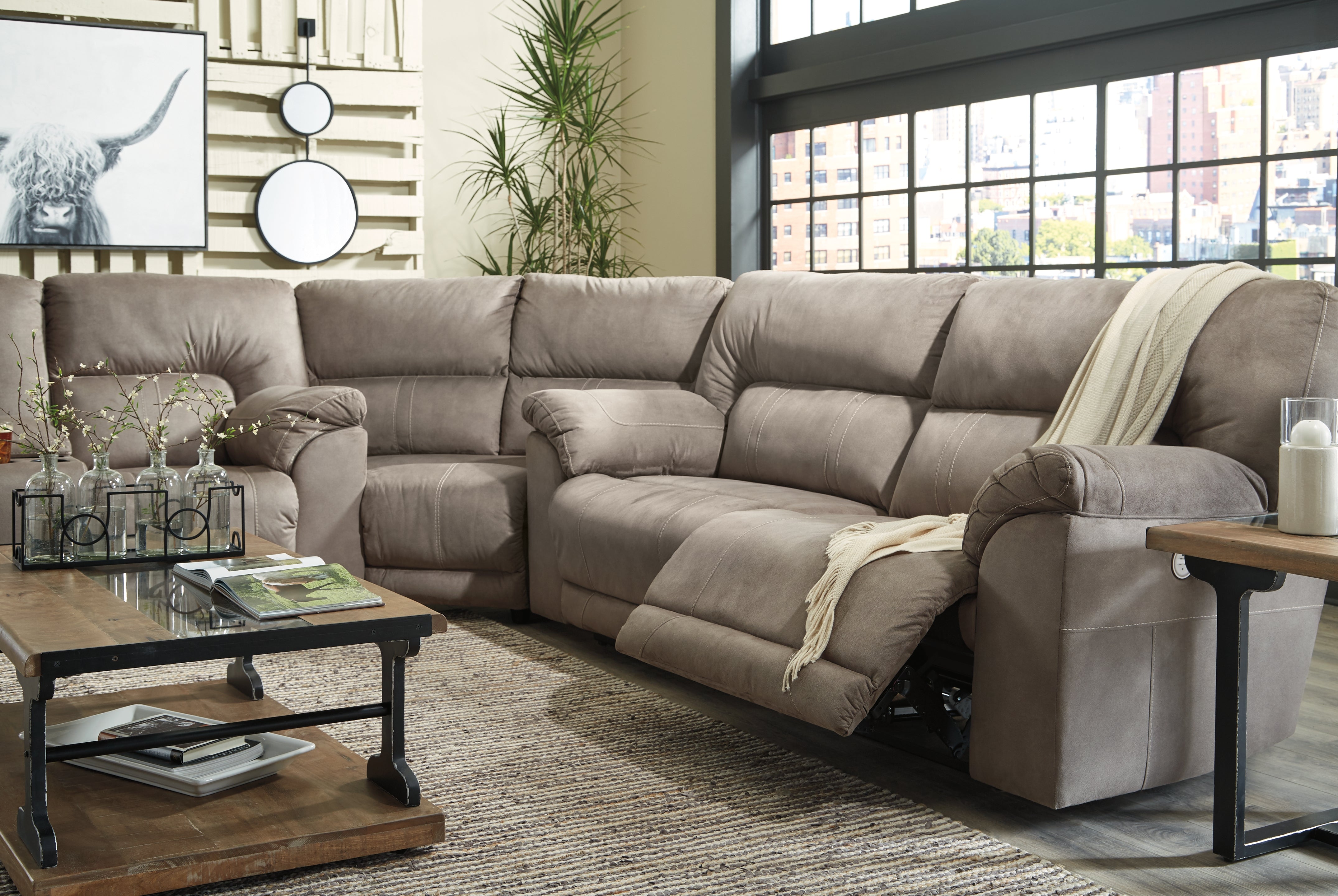 Cavalcade 3-Piece Power Reclining Sectional - MyWaynesHome #