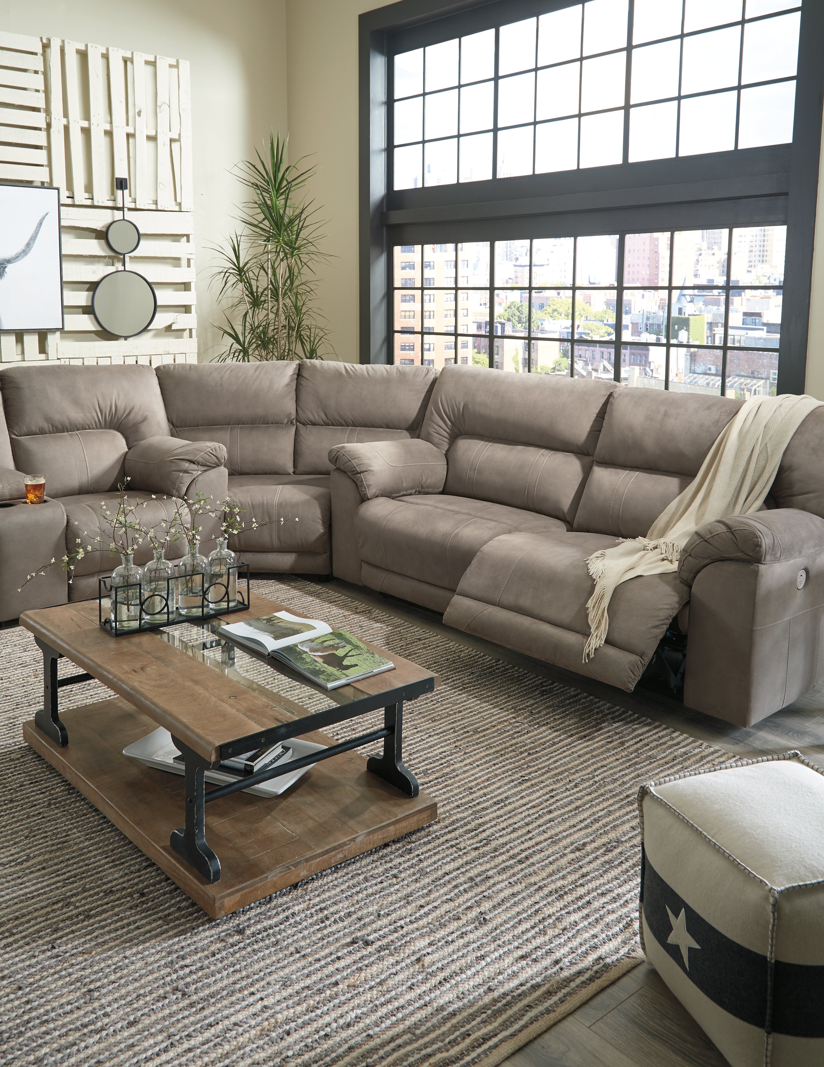 Cavalcade 3-Piece Power Reclining Sectional - MyWaynesHome #