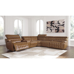 Temmpton 6-Piece Power Reclining Sectional - MyWaynesHome #