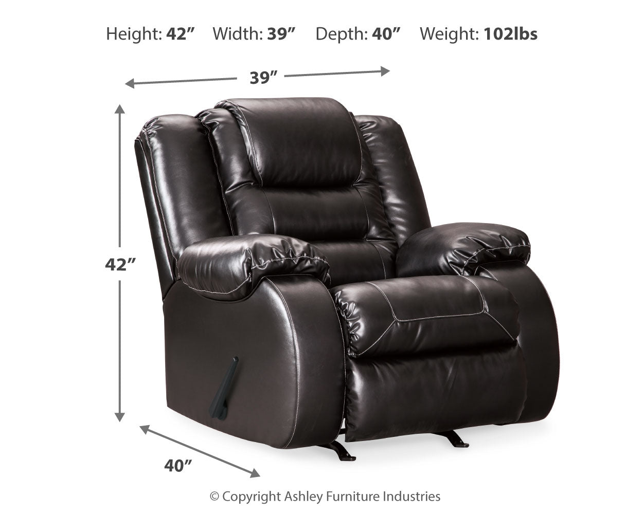 Vacherie Reclining Sofa, Loveseat and Recliner