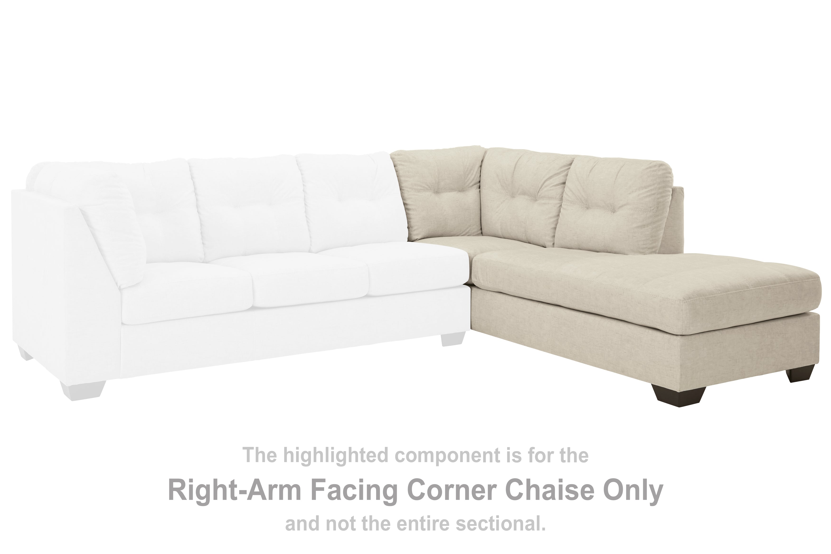 Falkirk Right-Arm Facing Corner Chaise