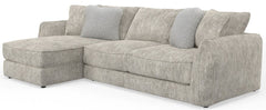 Bucktown 2 Piece Sectional with Chaise-Parchment - MyWaynesHome #