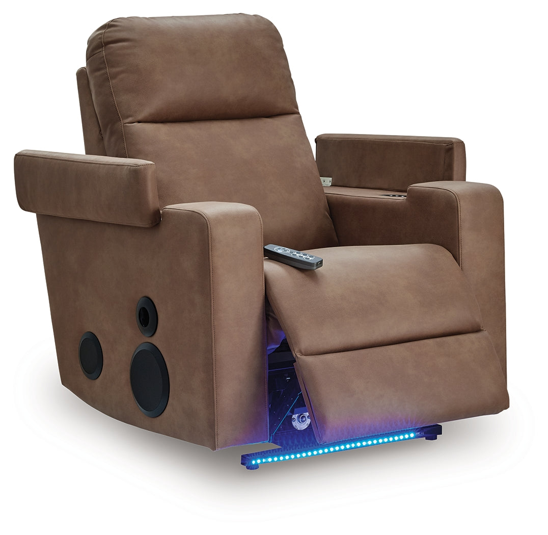 Lorrenton Power Glider Recliner with Audio System