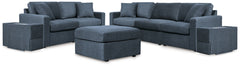 Modmax 4-Piece Sectional Sofa, 3-Piece Sectional Loveseat and Ottoman