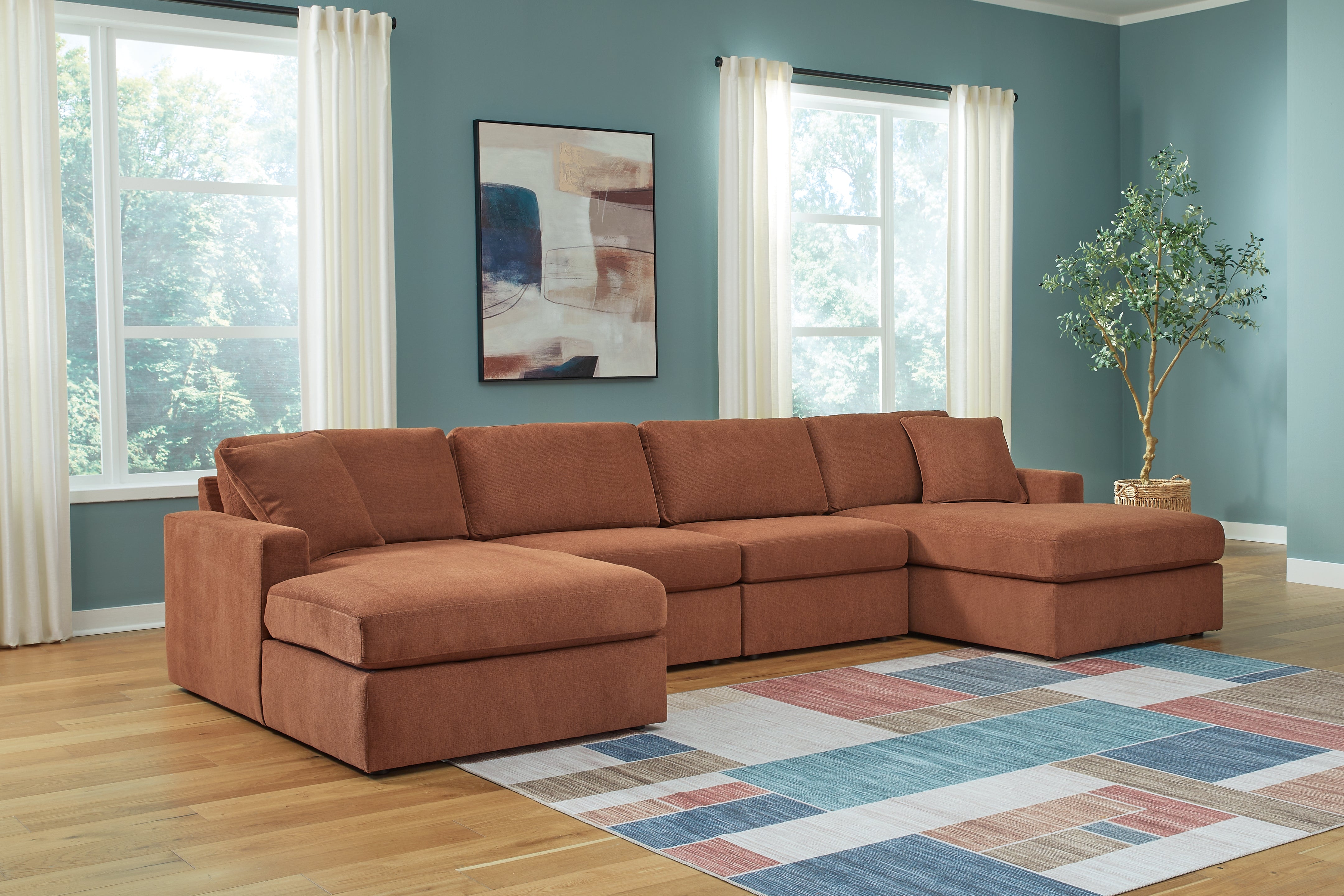 Modmax 4-Piece Sectional with Chaise - MyWaynesHome #