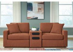 Modmax 3-Piece Sectional with Audio System Console - MyWaynesHome #