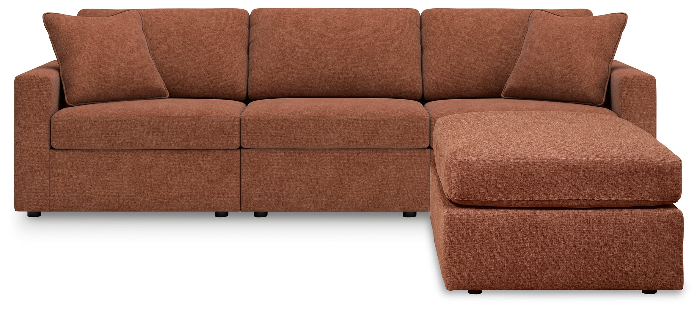 Modmax 3-Piece Sectional and Ottoman - MyWaynesHome #