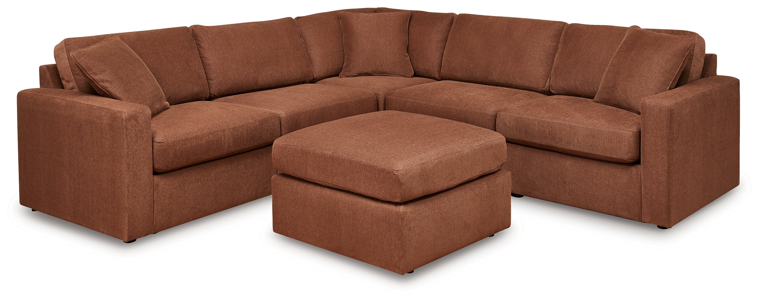 Modmax 5-Piece Sectional and Ottoman - MyWaynesHome #