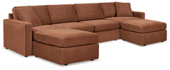 Modmax 4-Piece Sectional and 2 Ottomans - MyWaynesHome #