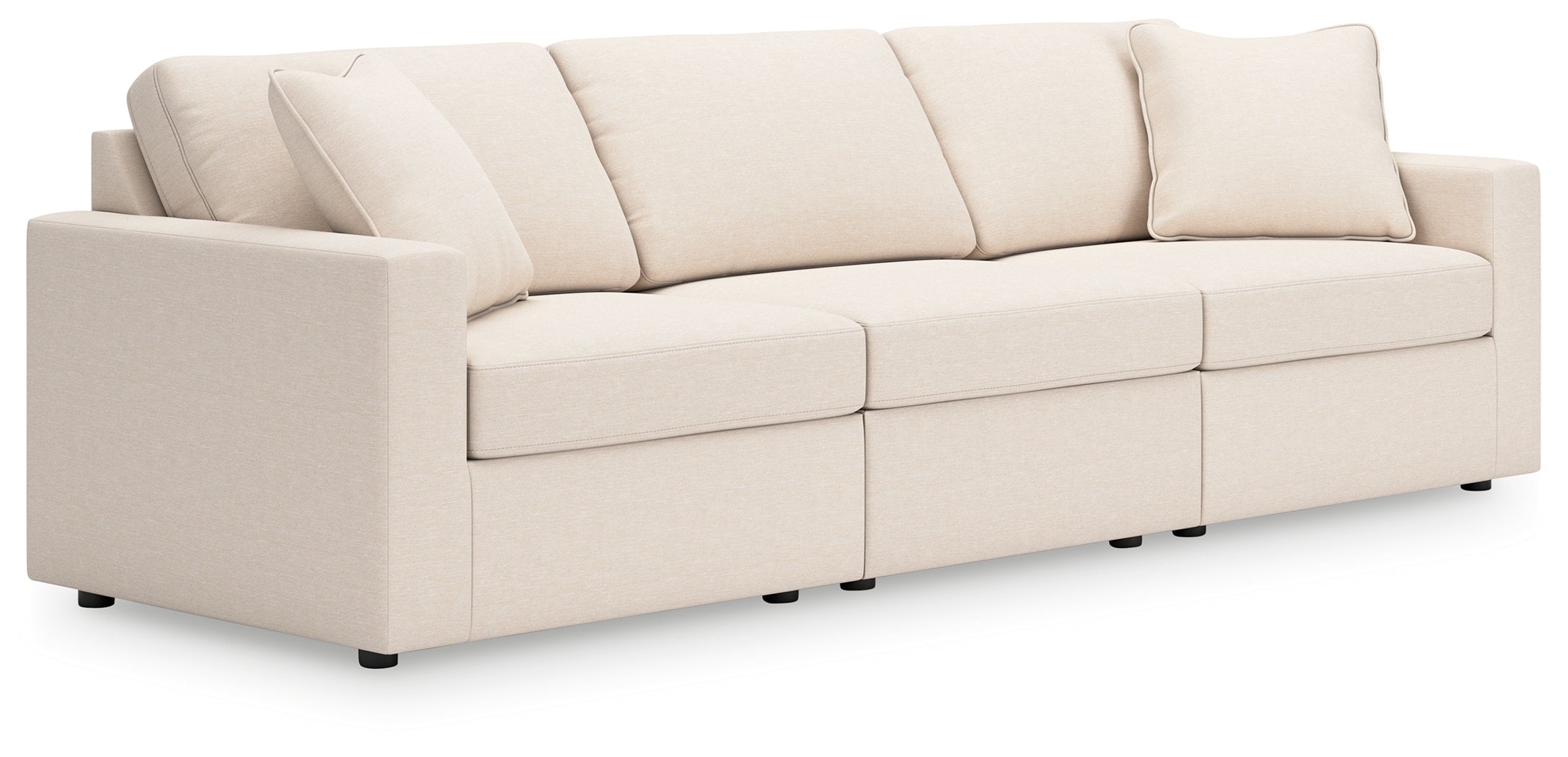 Modmax 3-Piece Sectional and Ottoman - MyWaynesHome #