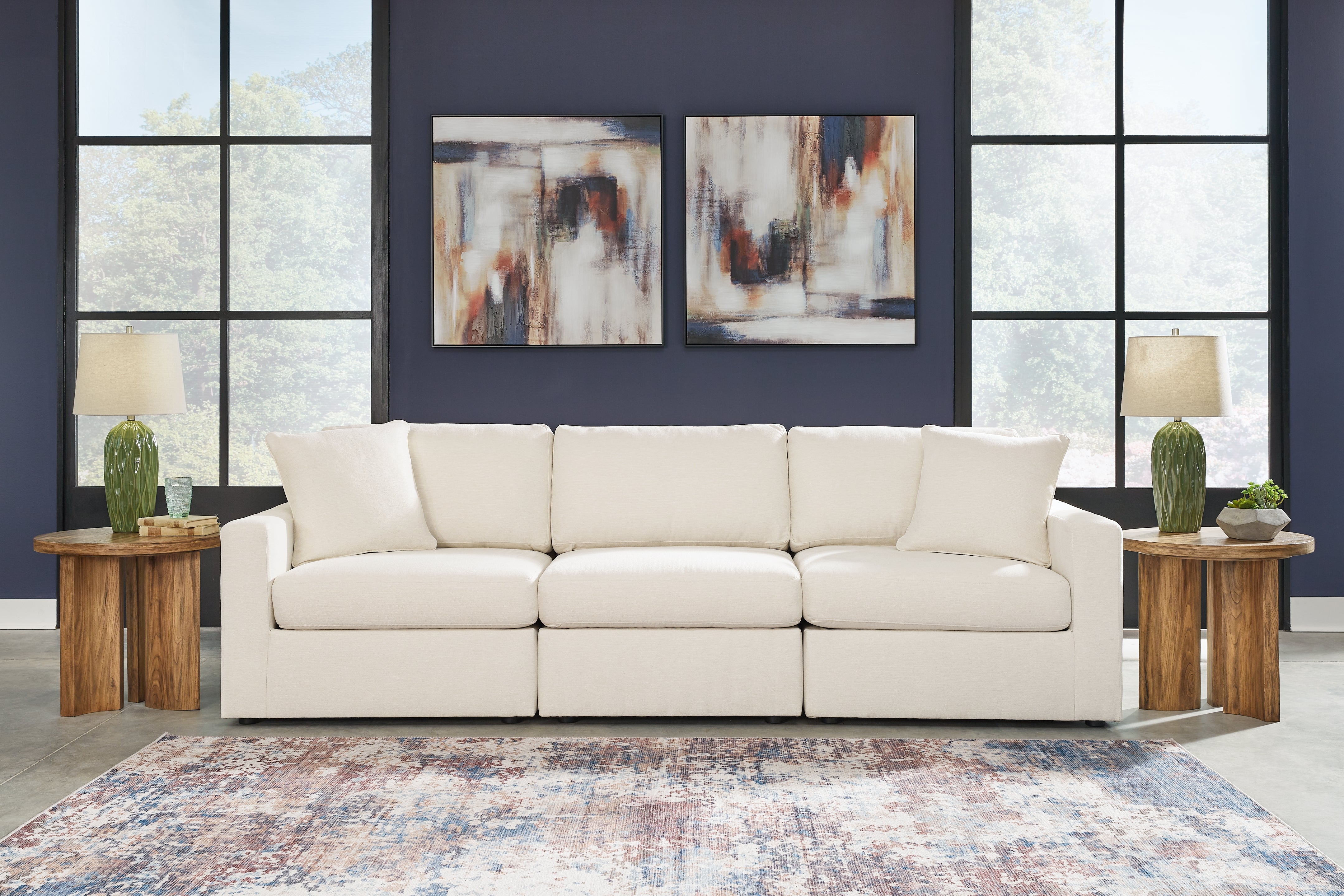 Modmax 3-Piece Sectional and Ottoman - MyWaynesHome #
