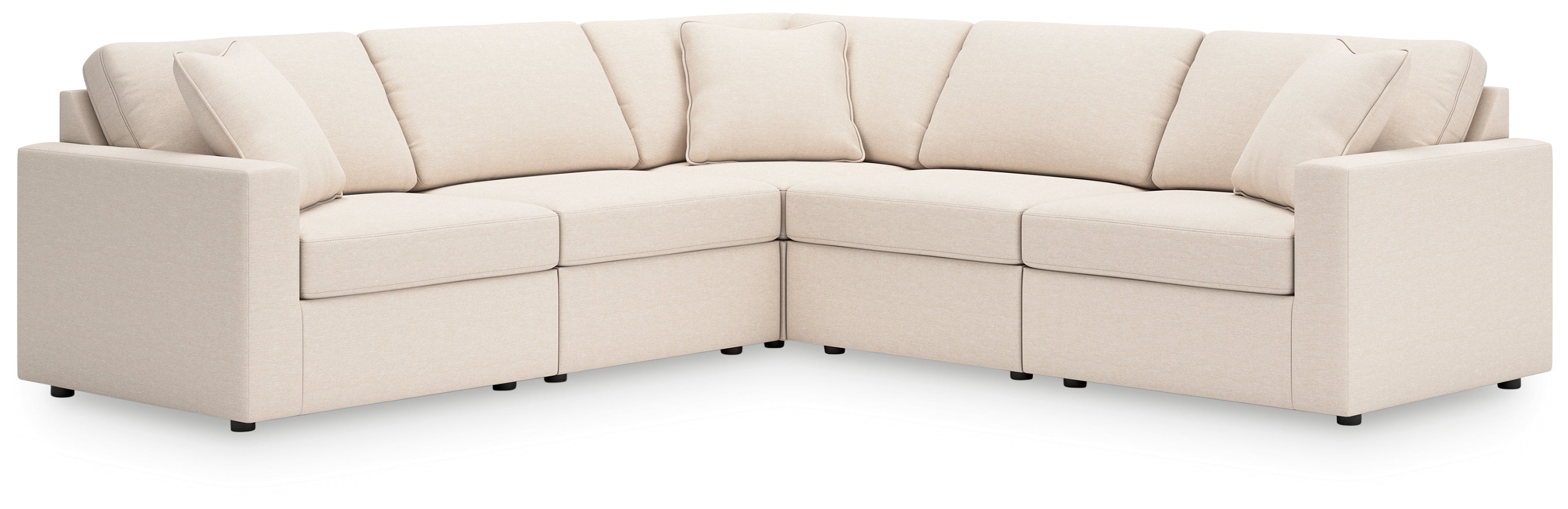 Modmax 5-Piece Sectional and Ottoman - MyWaynesHome #