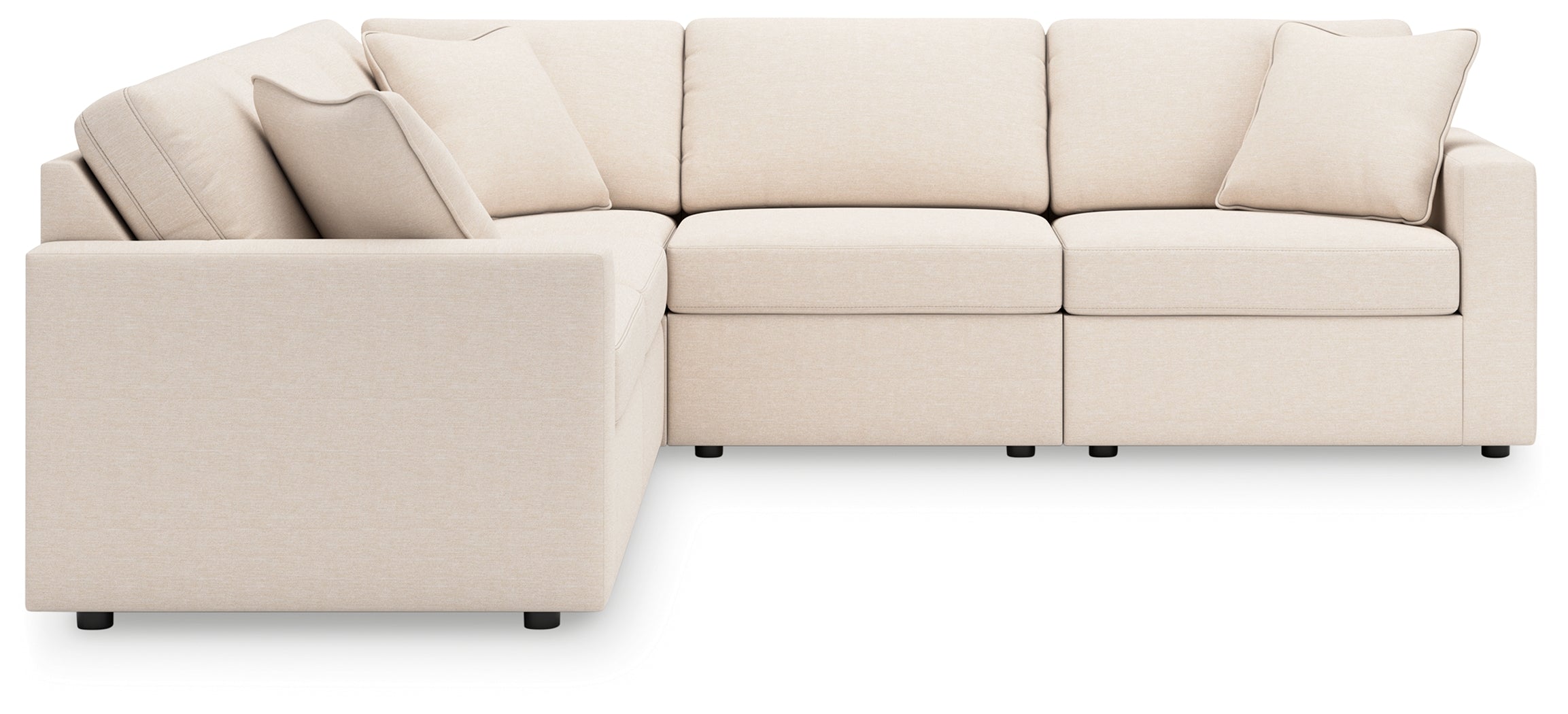 Modmax 5-Piece Sectional and Ottoman - MyWaynesHome #