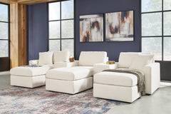 Modmax 5-Piece Sectional and 3 Ottomans - MyWaynesHome #
