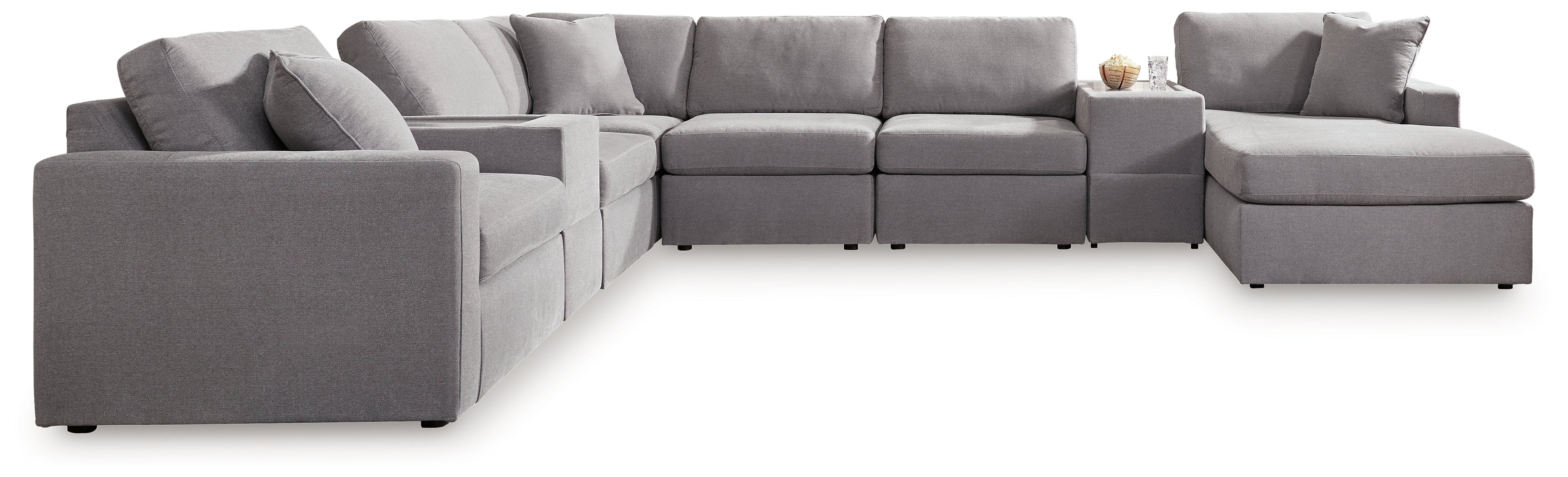 Modmax 8-Piece Sectional with Chaise - MyWaynesHome #