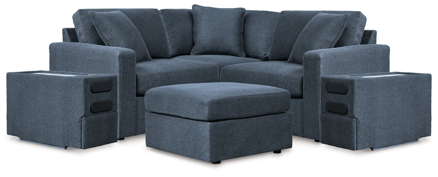 Modmax 5-Piece Sectional with Audio Console and Ottoman