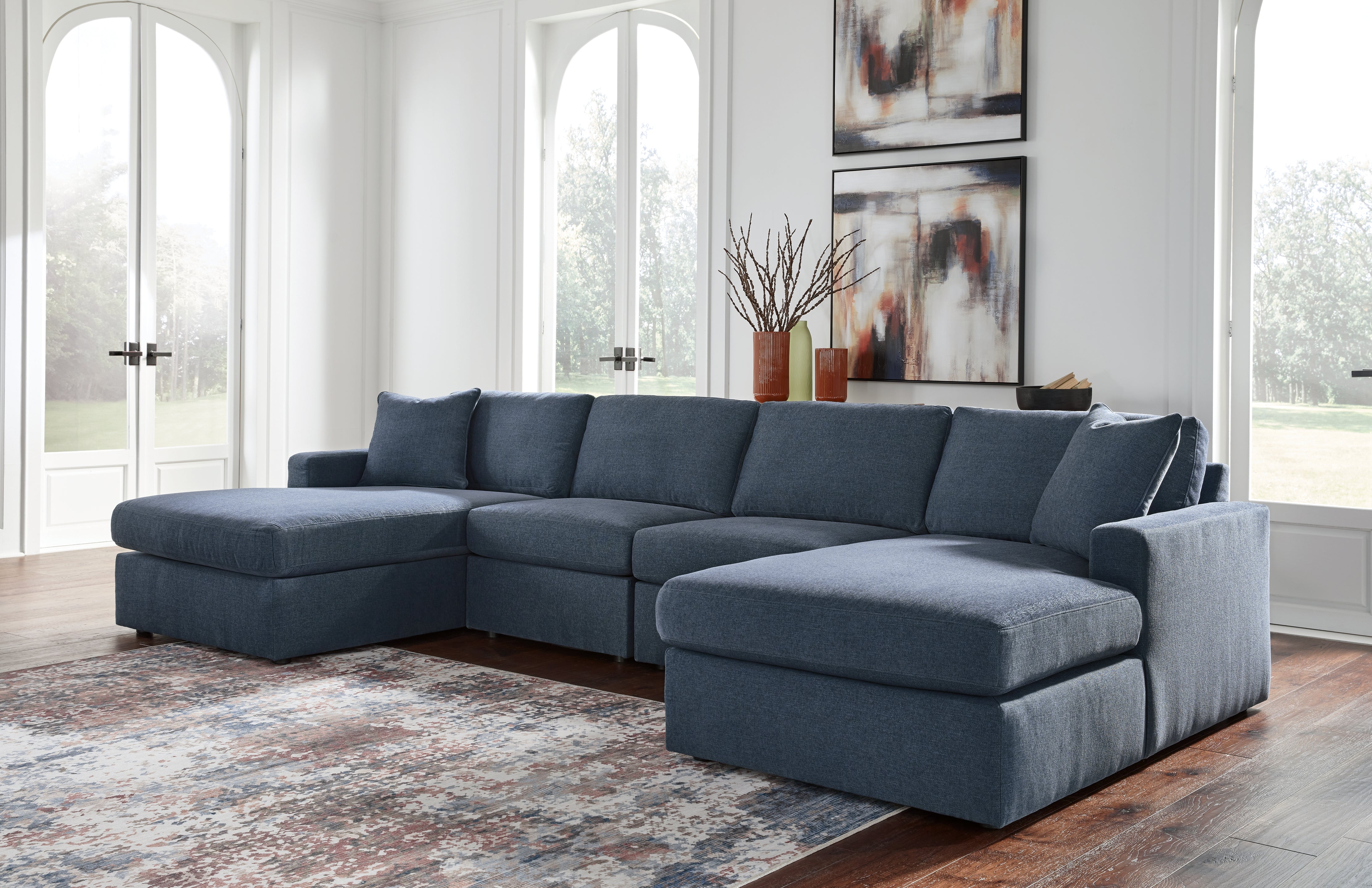 Modmax 4-Piece Sectional with Chaise - MyWaynesHome #
