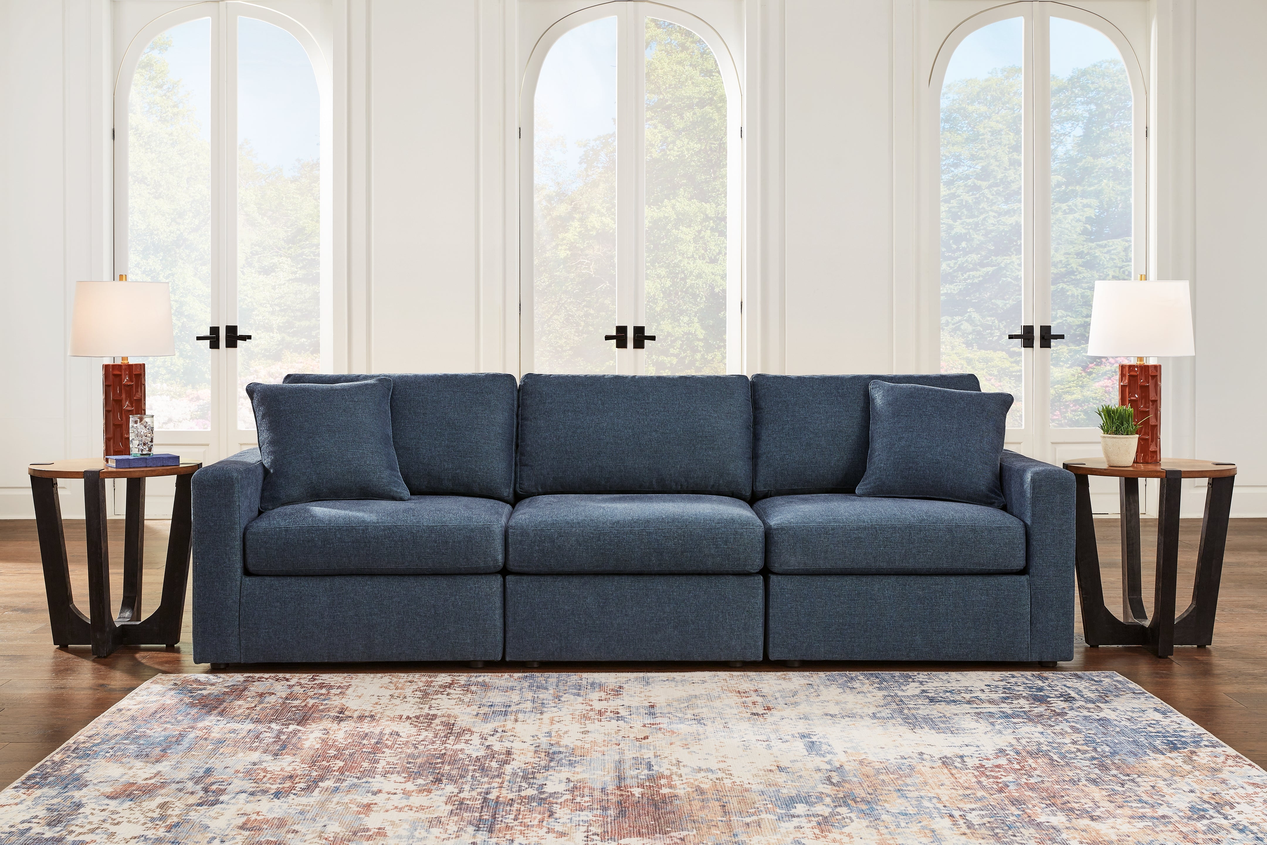 Modmax 3-Piece Sectional and Ottoman - MyWaynesHome #