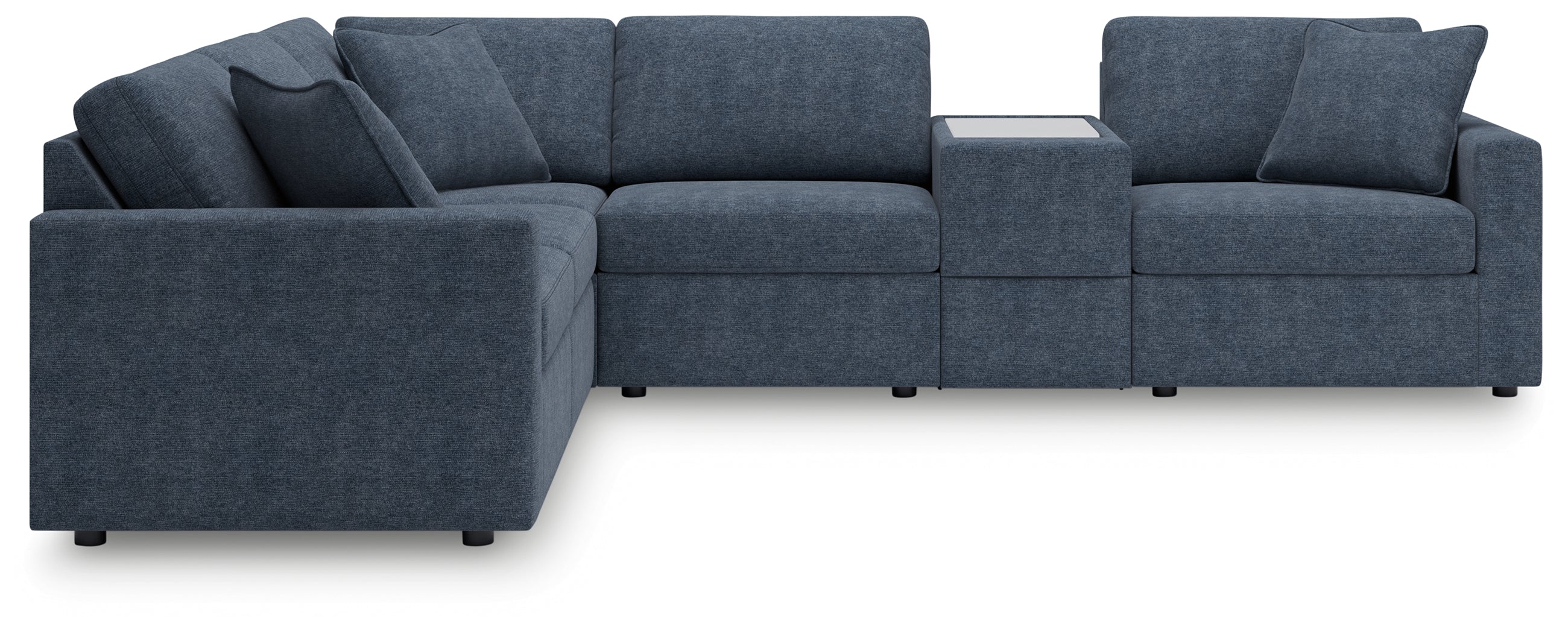 Modmax 6-Piece Sectional with Storage Console - MyWaynesHome #