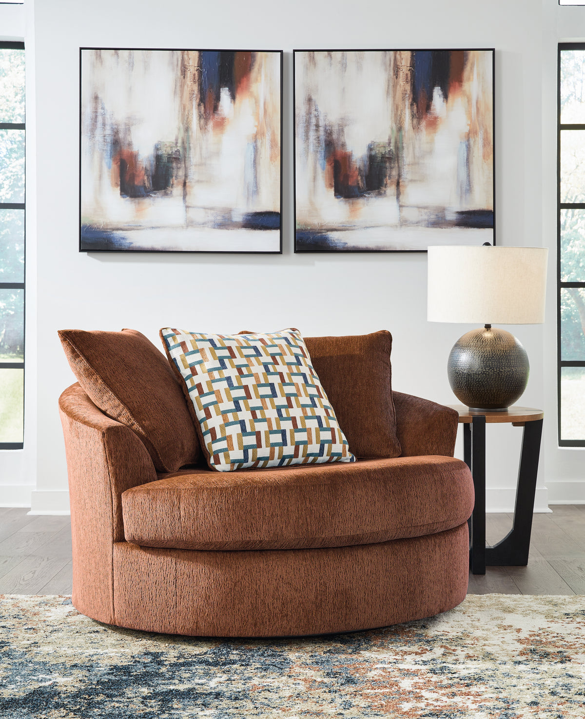 Laylabrook Oversized Swivel Accent Chair - MyWaynesHome #