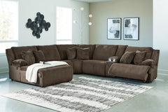 Top Tier 6-Piece Reclining Sectional with Chaise - MyWaynesHome #
