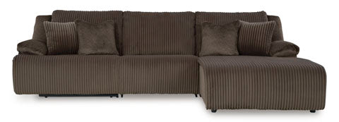 Top Tier 3-Piece Sectional Sofa Chaise