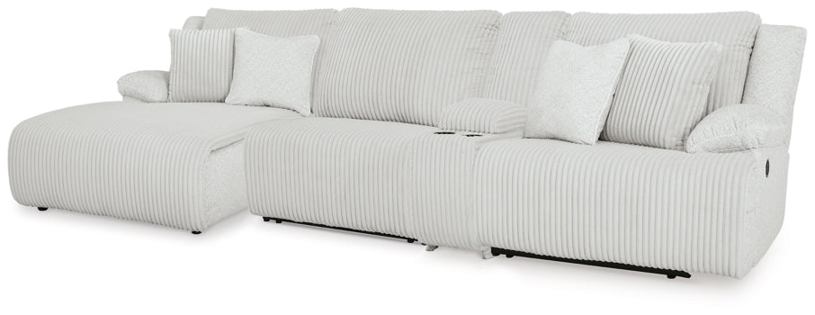 Top Tier 4-Piece Reclining Sectional with Chaise