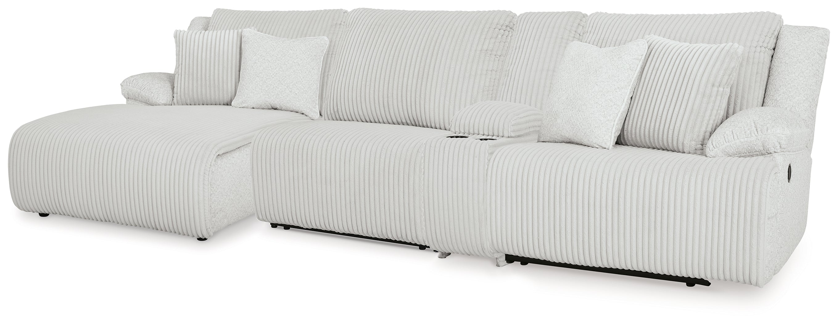 Top Tier 4-Piece Reclining Sectional with Chaise