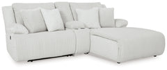 Top Tier 3-Piece Reclining Sectional Sofa with Chaise - MyWaynesHome #