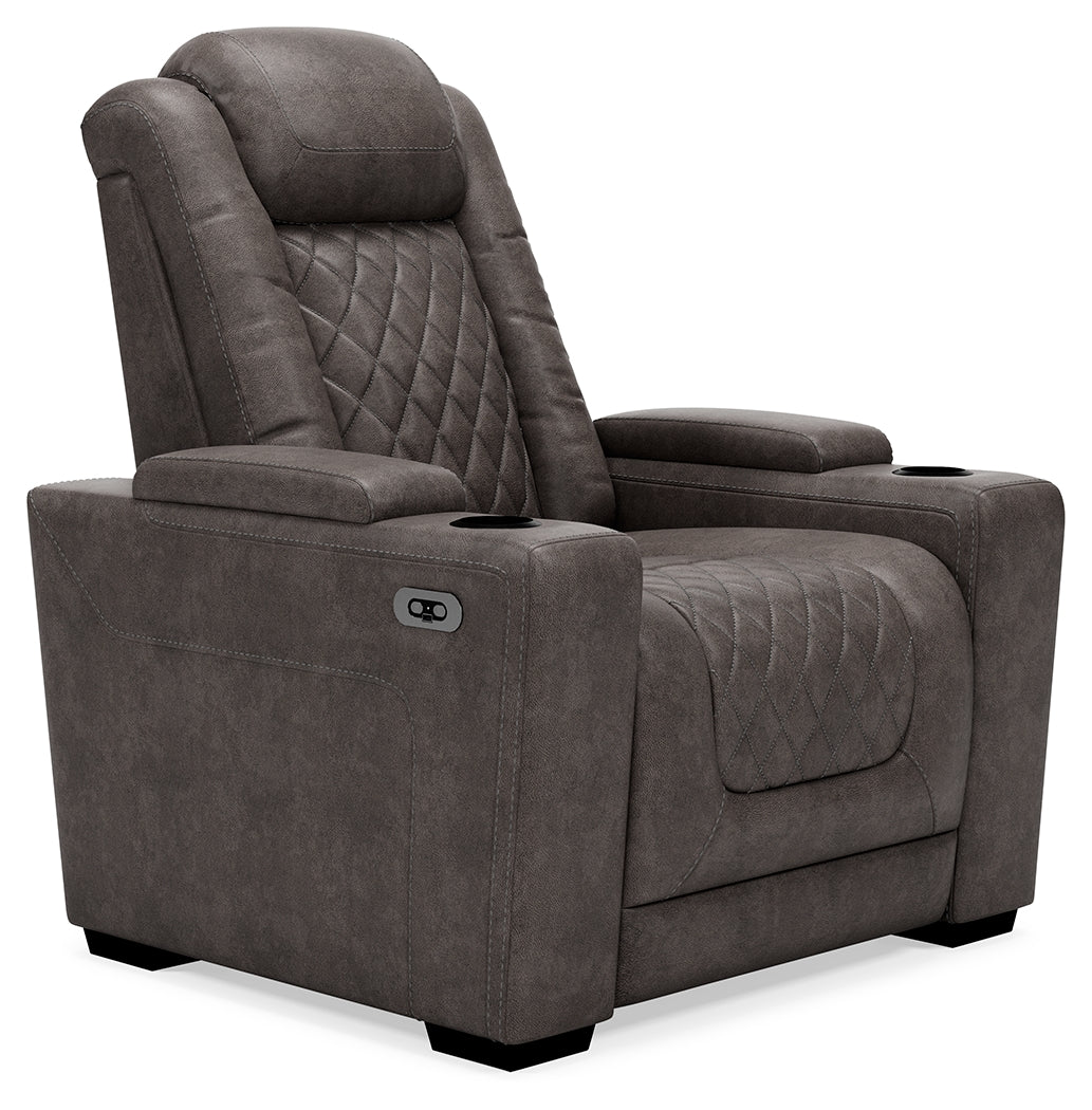 HyllMont Power Reclining Loveseat and Power Recliner