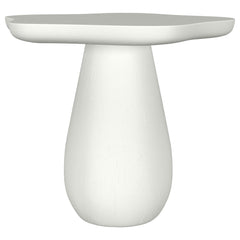 Perth 17-inch Side Table With Cloud-shaped Top Off White