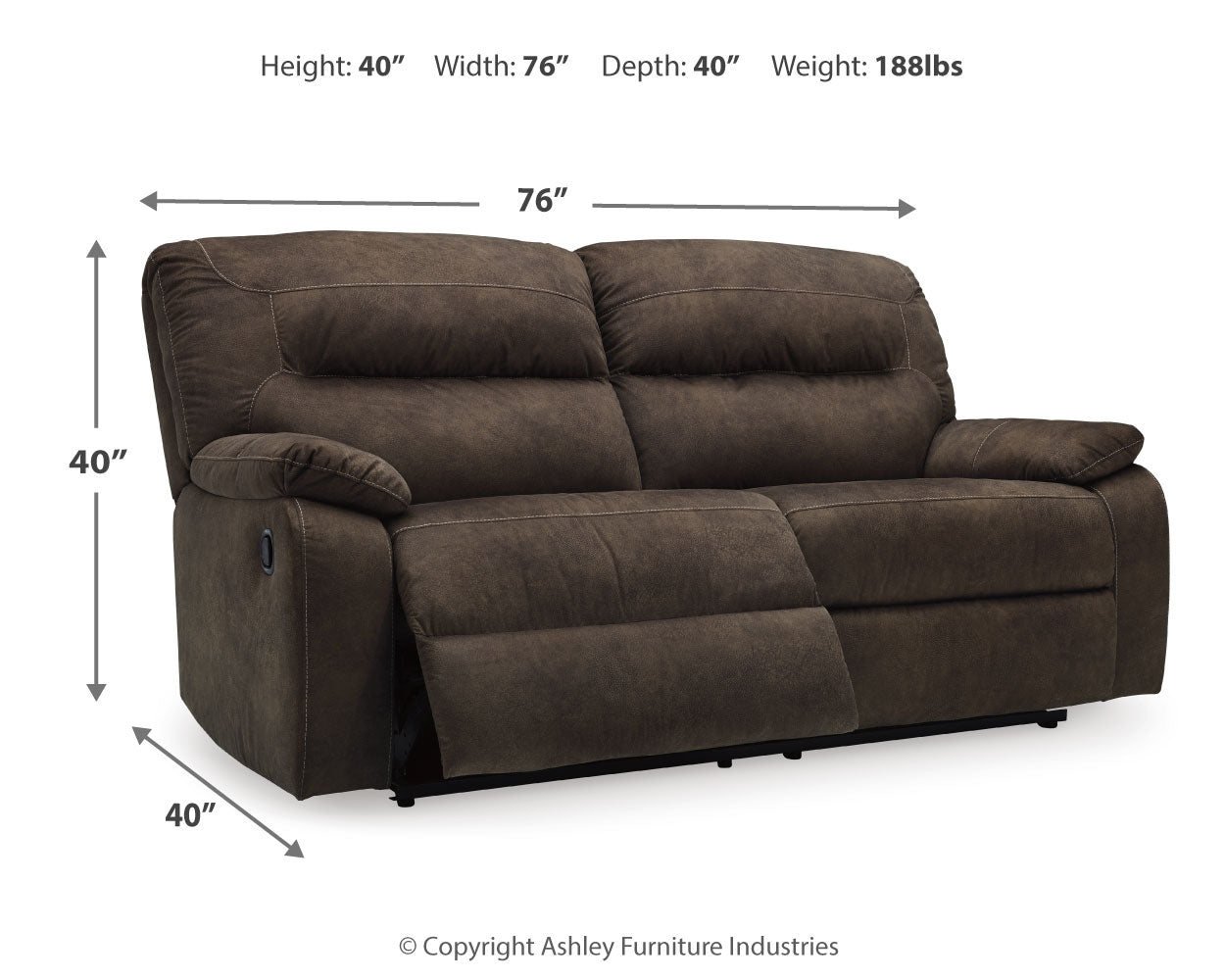 Bolzano Reclining Sofa and Loveseat