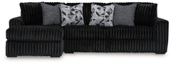 Midnight-Madness 2-Piece Sectional Sofa with Chaise - MyWaynesHome #