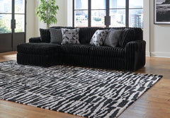 Midnight-Madness 2-Piece Sectional Sofa with Chaise - MyWaynesHome #