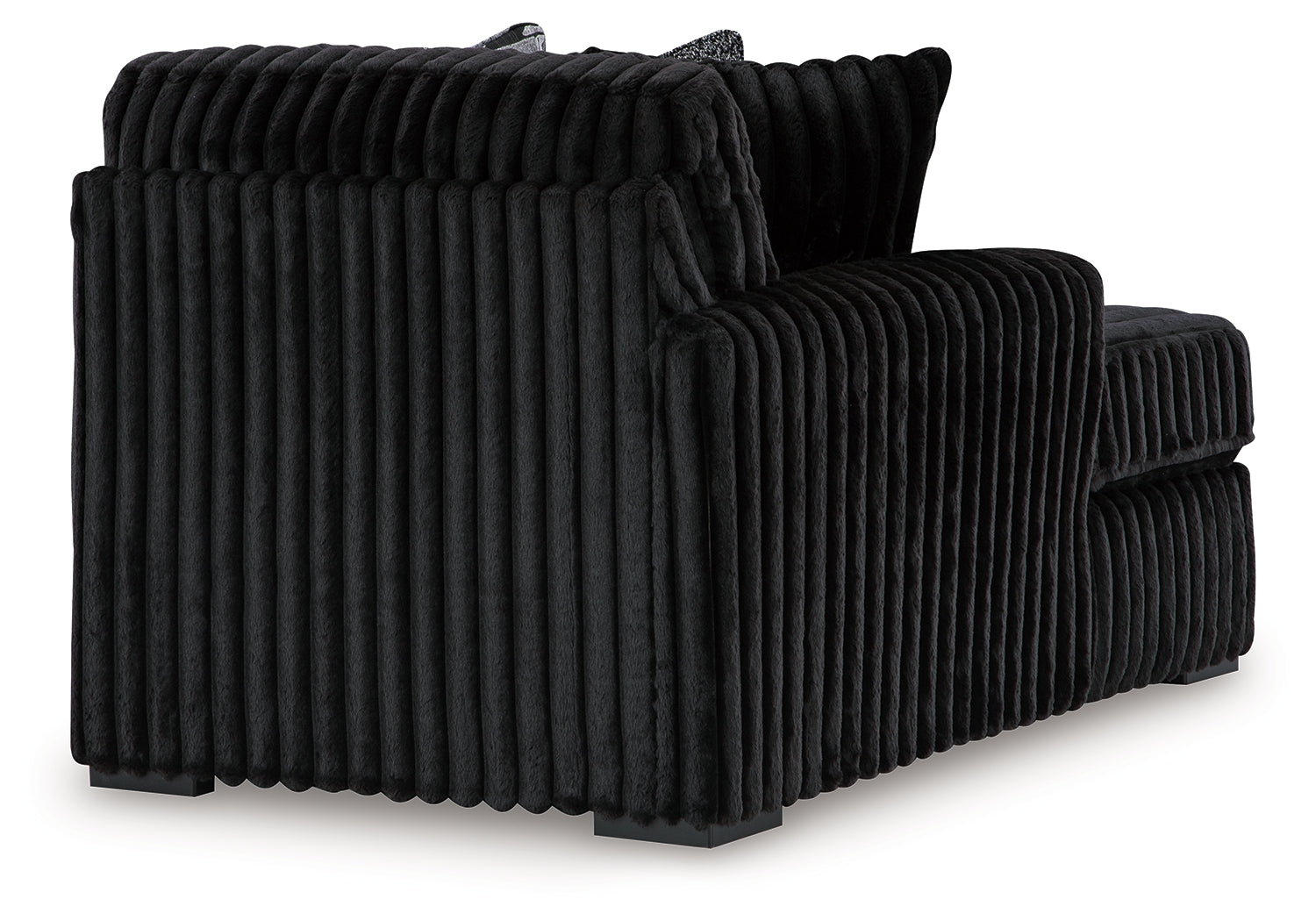 Midnight-Madness 4-Piece Sectional and Ottoman