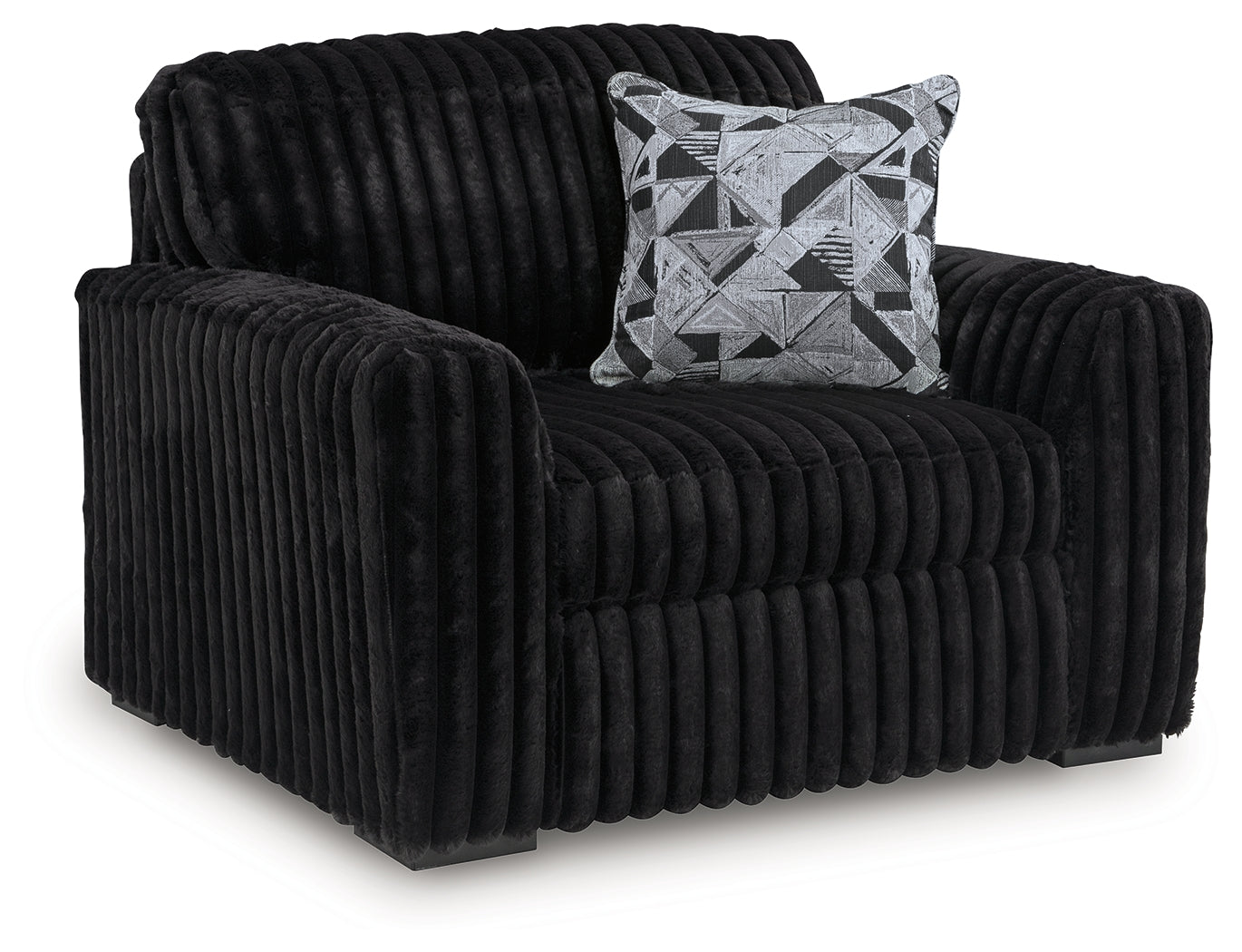 Midnight-Madness Oversized Chair