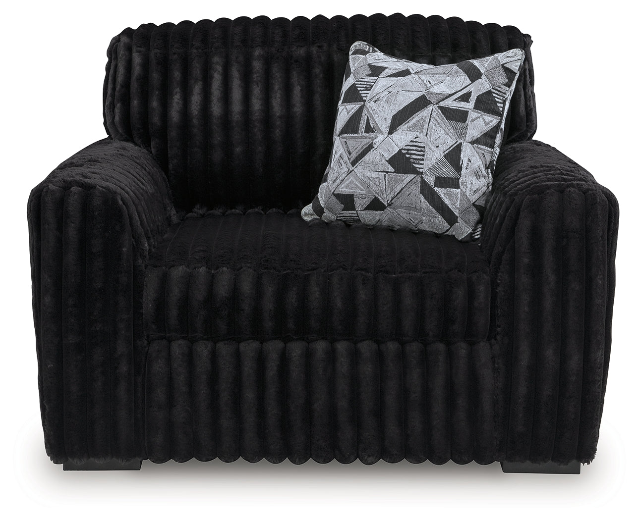 Midnight-Madness Oversized Chair