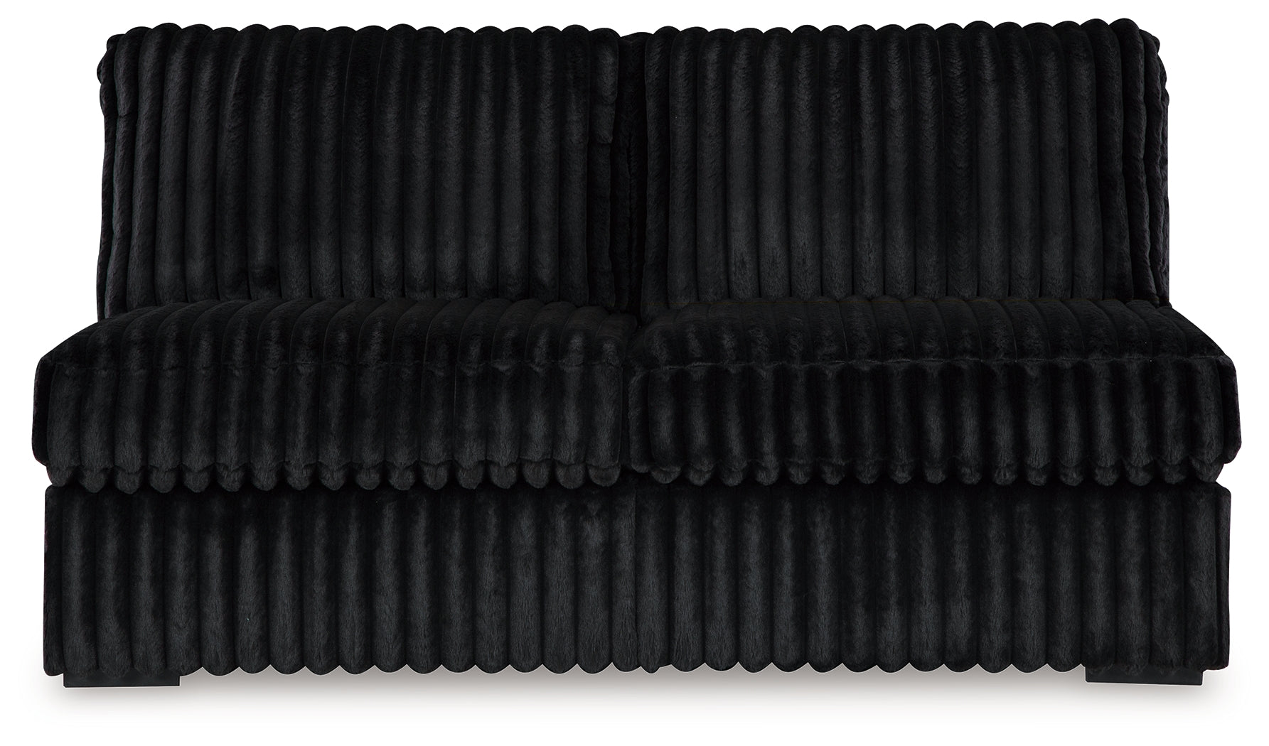 Midnight-Madness 4-Piece Sectional and Ottoman