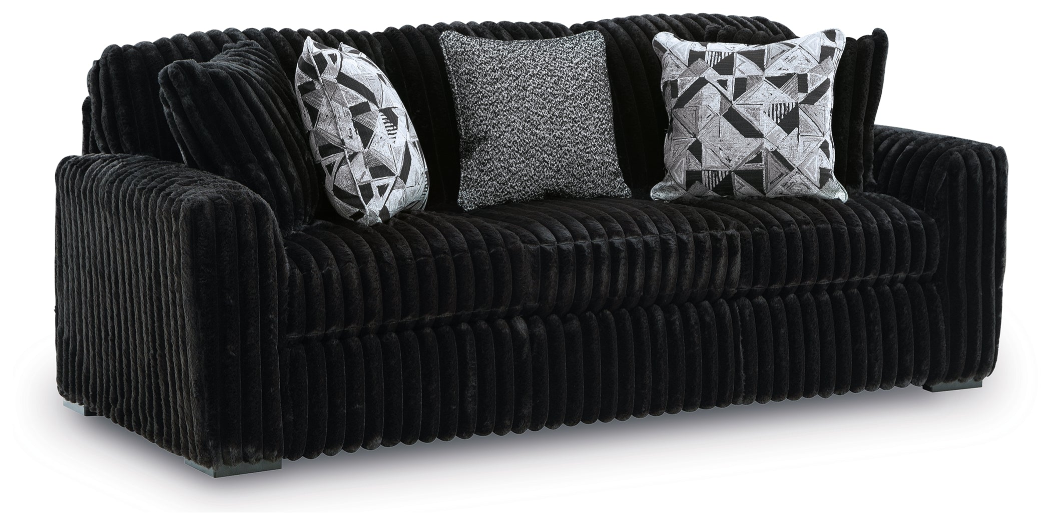 Midnight-Madness Sofa and Loveseat