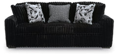 Midnight-Madness Sofa and Loveseat