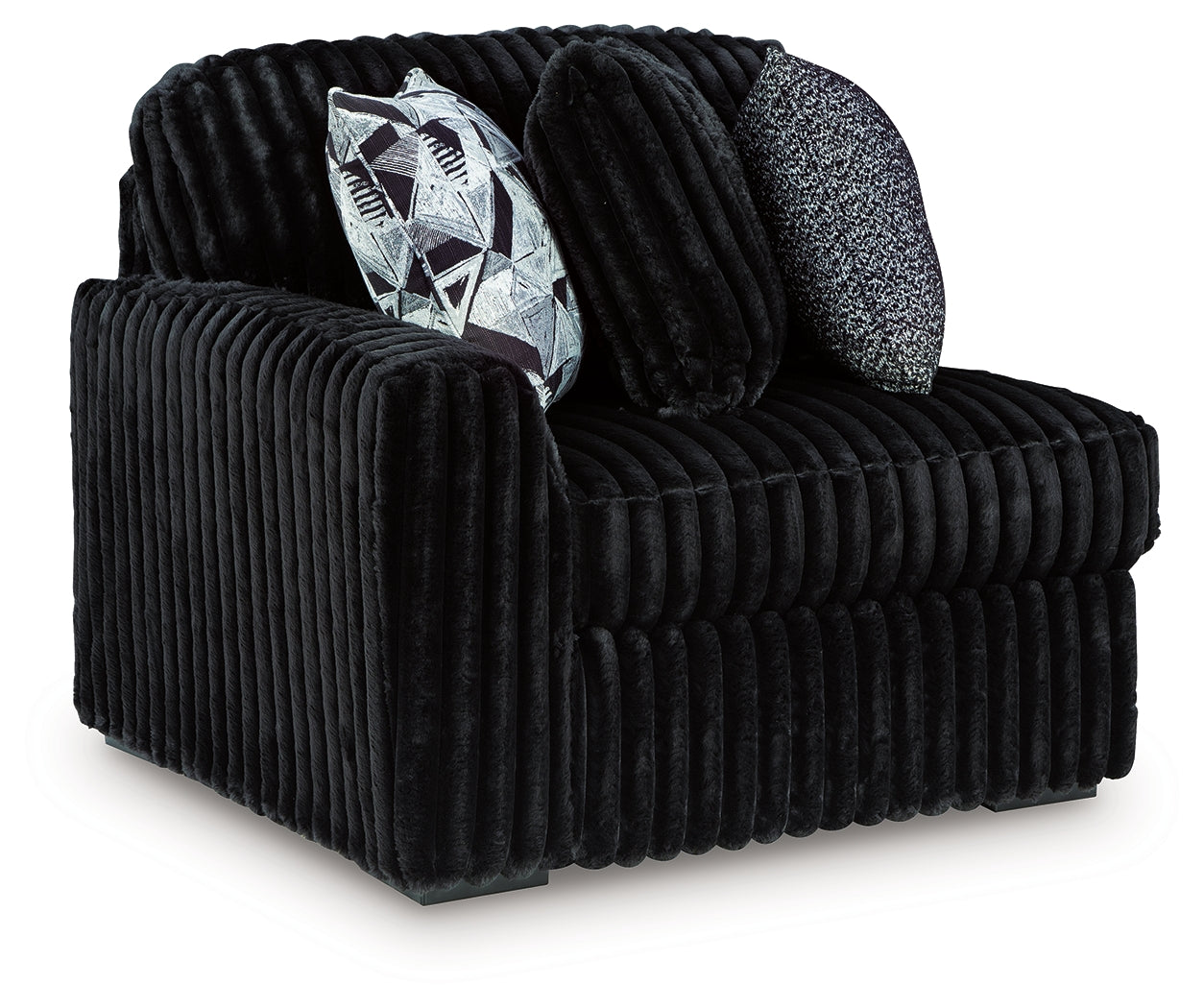 Midnight-Madness Left-Arm Facing Corner Chair