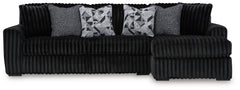 Midnight-Madness 2-Piece Sectional Sofa with Chaise - MyWaynesHome #