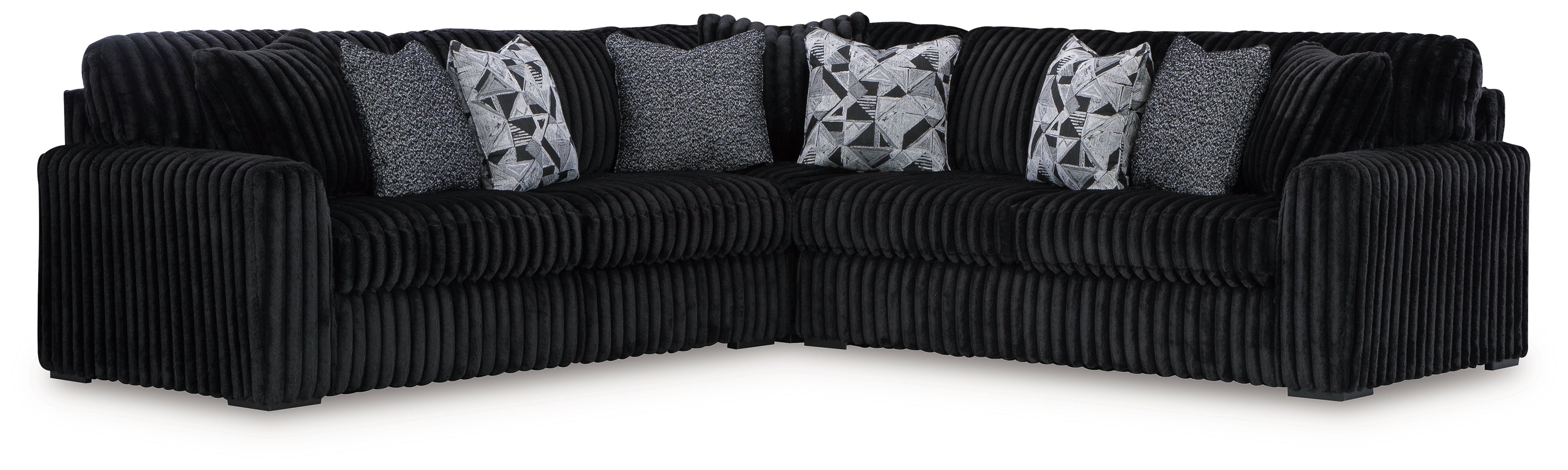 Midnight-Madness 3-Piece Sectional - MyWaynesHome #